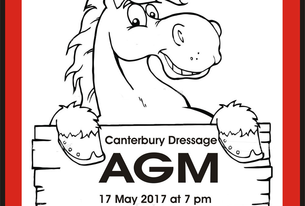 Come to our AGM – 17th May